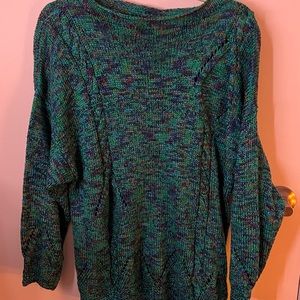 Vintage knitted sweater Size S, fits M